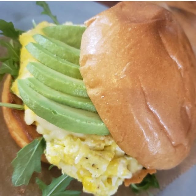 Simple Egg Sandwich.