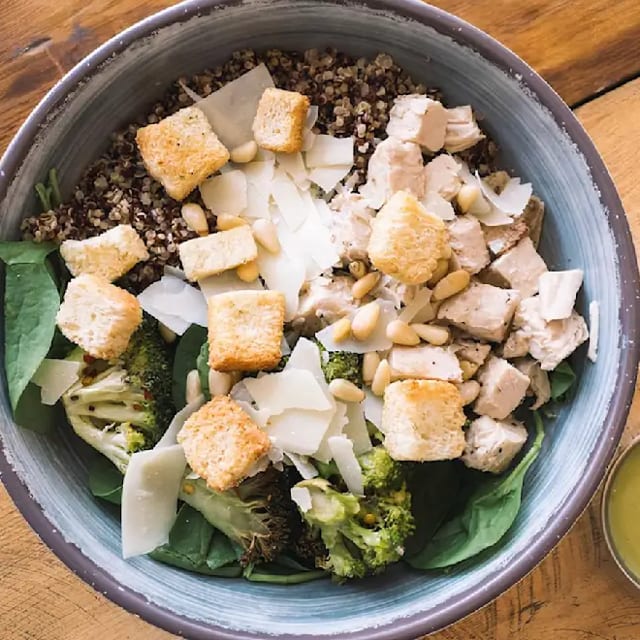 Chicken Pesto Bowl.