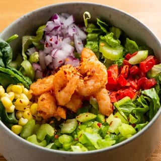 Mango Shrimp Salad