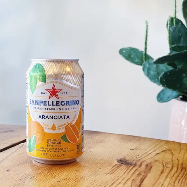 San Pellegrino Orange.